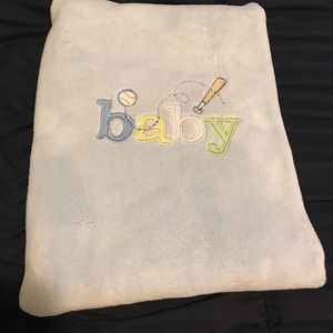 Carters blue blanket